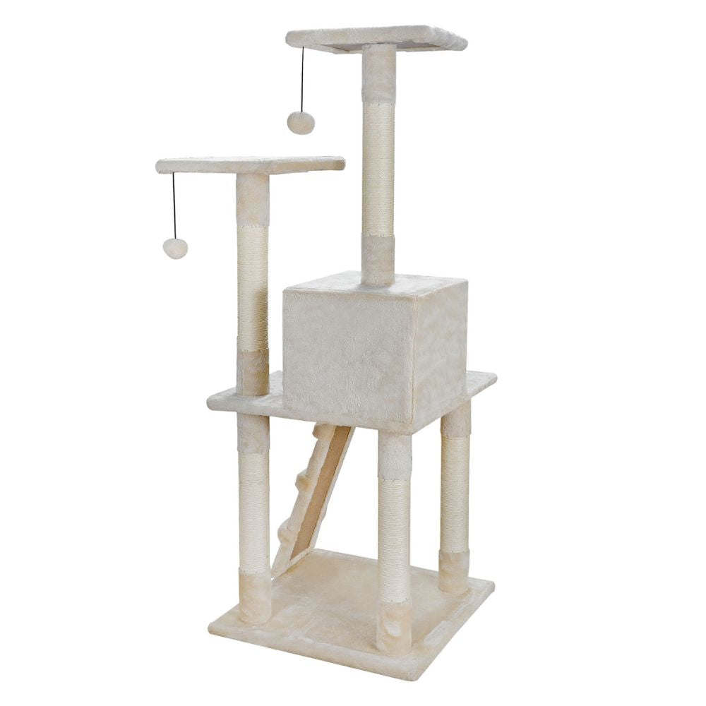 Cat Tree House Scratching Post with Stairs Doba